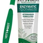 Vet’s Best Dog Toothbrush and Enzymatic Toothpaste Set | Teeth Cleaning and Fresh Breath Kit with Dental Care Guide | Vet Formulated