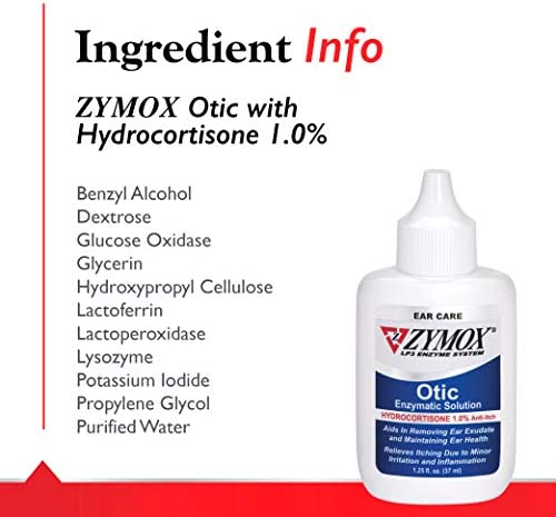 Zymox Otic Ear Solution with 1% Hydrocortisone - Image 5