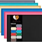 Hubulk Dog Feeding Mat,Silicone Pet Food and Water Bowl Placemat,Dishwasher, High Raised Edge to Prevent Spills,Nonslip Waterproof Tray to Stop Messes on Floor (19"x12"x0.5", Black)