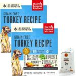 Aurora Pet Bundle Set (2) The Honest Kitchen Turkey Recipe Grain-Free Dehydrated Dog Food (2 lb Each) with AuroraPet Wipes