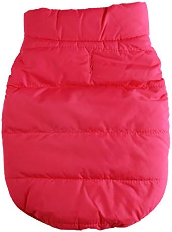 JoyDaog 2 Layers Fleece Lined Warm Dog Jacket for Winter Cold Weather,Soft Windproof Large Dog Coat,Pink XXXL - Image 2