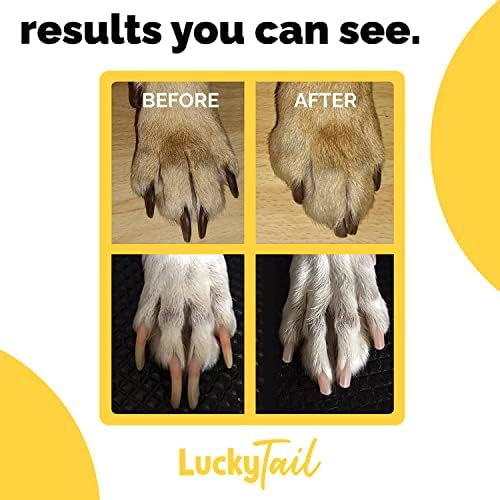 LuckyTail - Dog Nail Grinder - Small & Large Dogs - Whisper Quiet Operation (30- 50dB) - Powerful 2-Speed Motor - LED Light - Rechargeable - Pet Grooming Kit - Dog Nail Trimmers - Pet Nail Grinder - Image 7