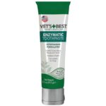 Vet’s Best Enzymatic Dog Toothpaste | Teeth Cleaning and Fresh Breath Dental Care Gel | Vet Formulated | 3.5 Ounces