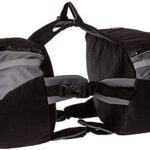 Doggles Dog Backpack, Extreme Medium, Gray/Black