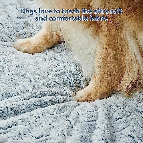 WNPETHOME Orthopedic Dog Beds for Medium Dogs, Large Waterproof Dog Couch with Removable Washable Cover & Anti-Slip Bottom, XL Dog Crate Bed with Sides - Image 4