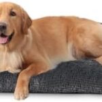 Dog Crate Pad Ultra Soft Dog Bed Mat Washable Pet Kennel Bed with Non-Slip Bottom Fluffy Plush Sleeping Mat for Large Medium Small Dogs, 41 x 27 Inch