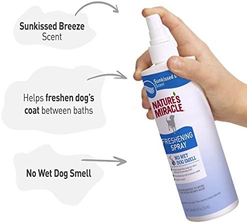 Nature's Miracle Freshening Spray for Dogs Clean Breeze Scent 8 Ounces, Helps Neutralize Pet Odors - Image 6