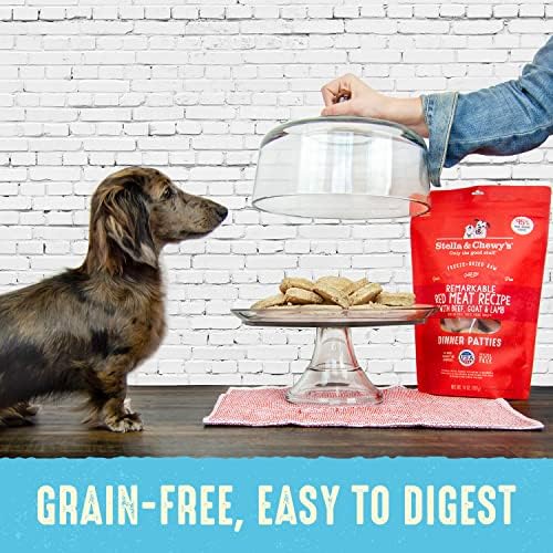Stella & Chewy's Freeze Dried Raw Dinner Patties – Grain Free Dog Food, Protein Rich Dandy Lamb Recipe – 25 oz Bag - Image 6