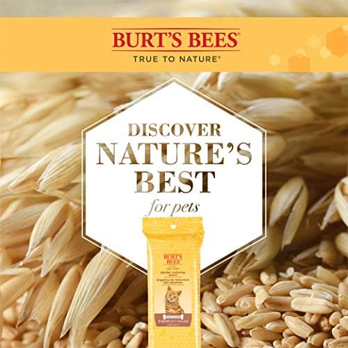 Burt's Bees for Pets Cat Natural Dander Reducing Wipes | Kitten and Cat Wipes for Grooming, 50 Count | Cruelty Free, Sulfate & Paraben Free, pH Balanced for Cats - Made in the USA - Image 6