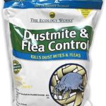 The Ecology Works - Dust Mite and Flea Control Powder (2lb) - Eliminate Dust Mites, Fleas & Reduce Allergies, Gentle Hypoallergenic Formula for Fabric, Furniture, Pet Beds & More