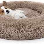 perpets Orthopedic Dog Bed Comfortable Donut Cuddler Round Dog Bed Ultra Soft Washable Dog and Cat Cushion Bed (Style 6)