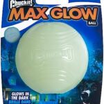 Chuckit! Max Glow Ball Dog Toy, Medium (2.5 Inch Diameter) for Dogs 20-60 lbs, Pack of 1