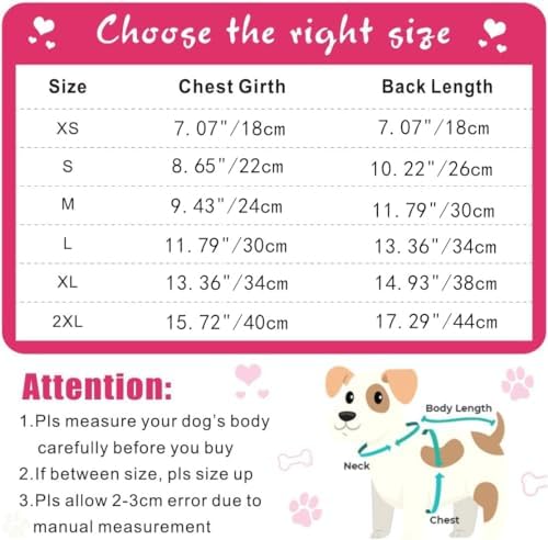 Idepet Spring Summer Pet Dog Cat Puppy Tutu Princess Dress Heart Printed Lace Dog Skirt Pet Apparel Dog Dress(Large) - Image 3